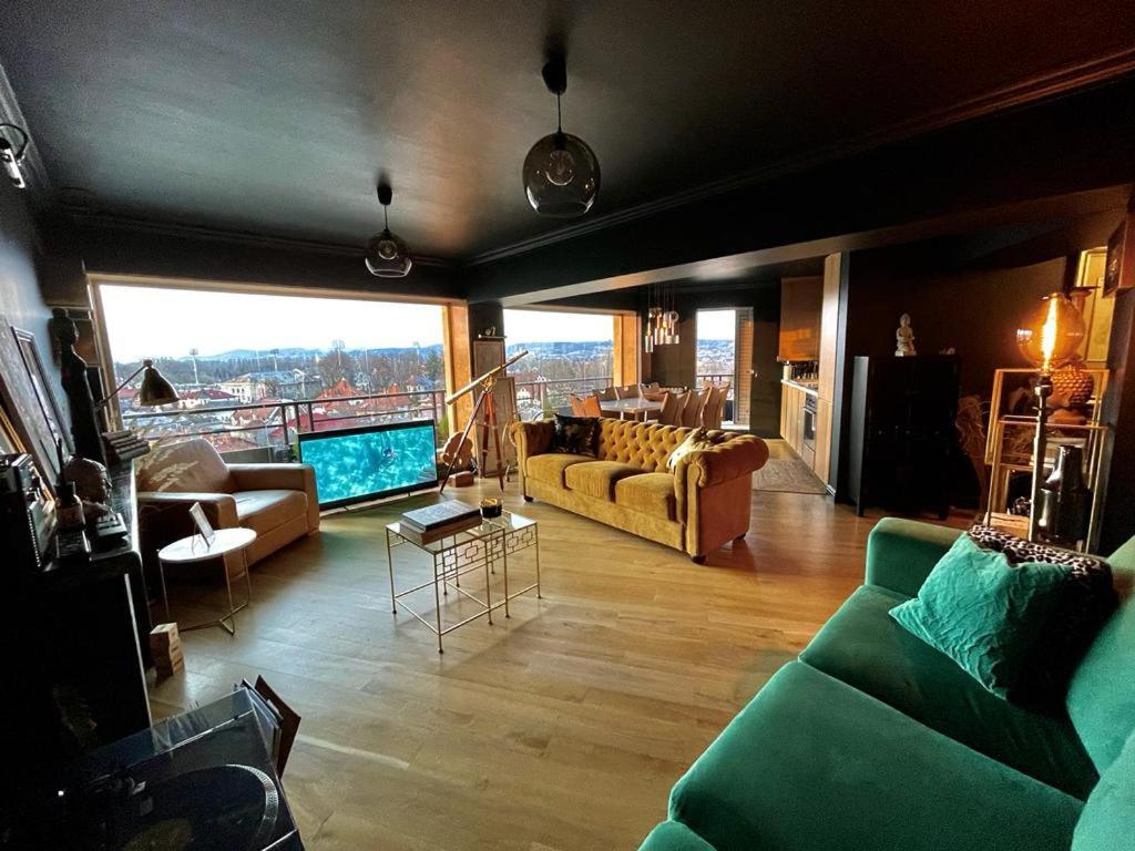 Noir Penthouse Leilighet Targoviste Eksteriør bilde